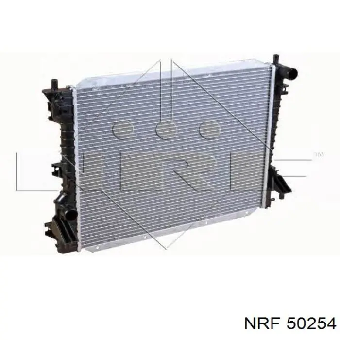 50254 NRF Радіатор охолодження двигуна