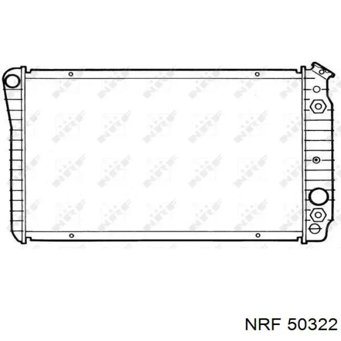 Радіатор охолодження NRF 50322