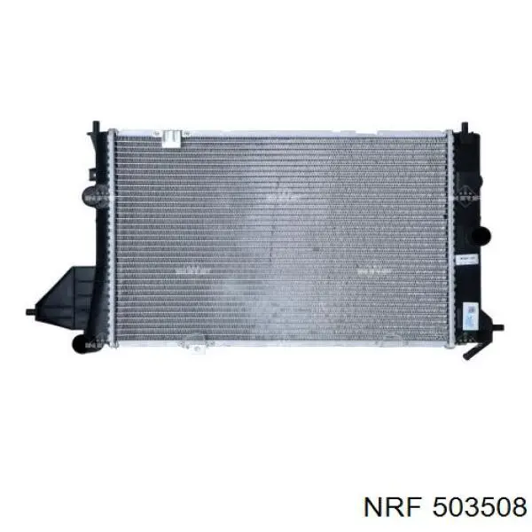 1300084 Market (OEM) радіатор охолодження двигуна