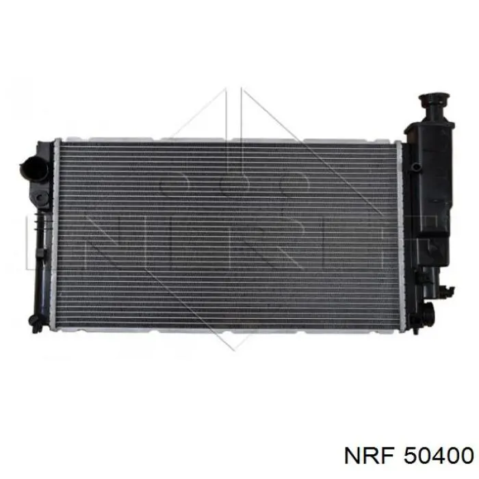 50400 NRF Радіатор охолодження двигуна