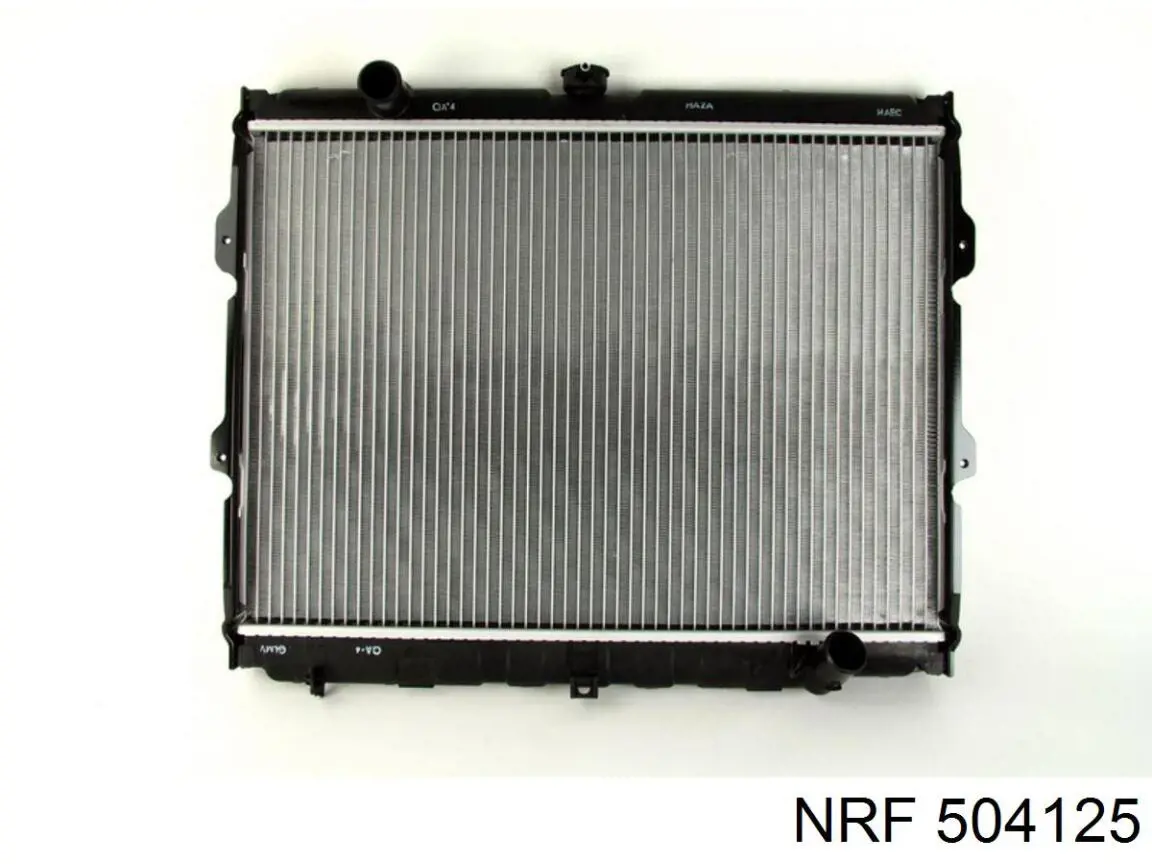 504125 NRF радіатор охолодження двигуна