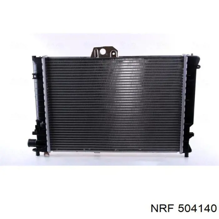 504140 NRF Радіатор охолодження двигуна