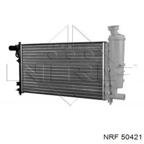 Купити 50421 NRF Радіатор двигуна