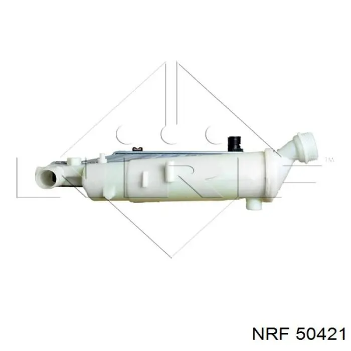 50421 NRF Радіатор охолодження двигуна