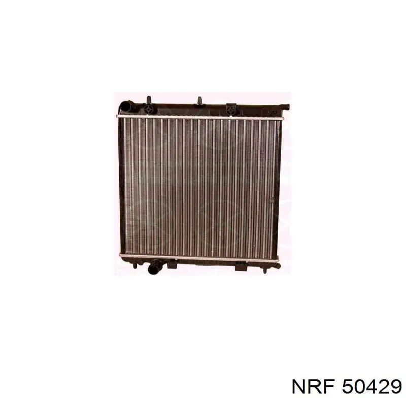 50429 NRF радіатор охолодження двигуна