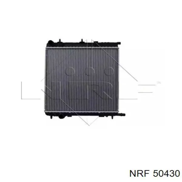 50430 NRF радіатор охолодження двигуна