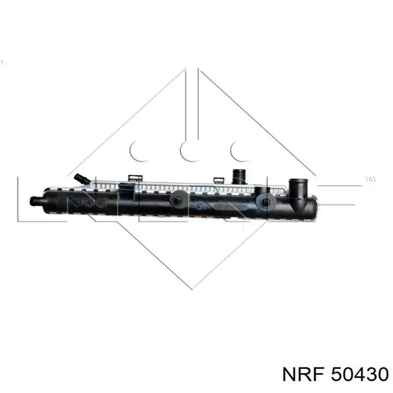 Радіатор основний NRF 50430 ціна, від 55.53 USD
