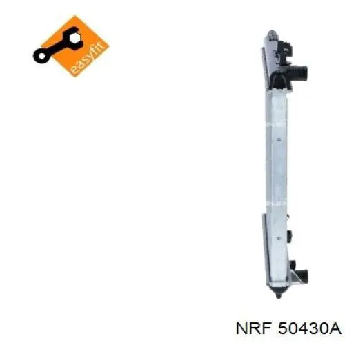 Купити 50430A NRF Радіатор двигуна