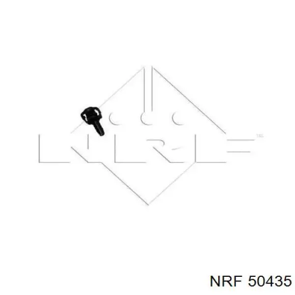 Радіатор 50435 NRF