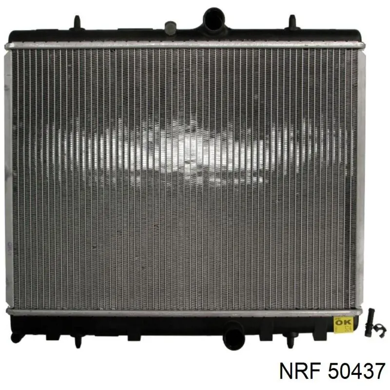 50437 NRF радіатор охолодження двигуна