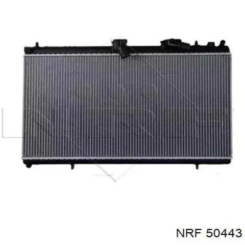 50443 NRF Радіатор охолодження двигуна