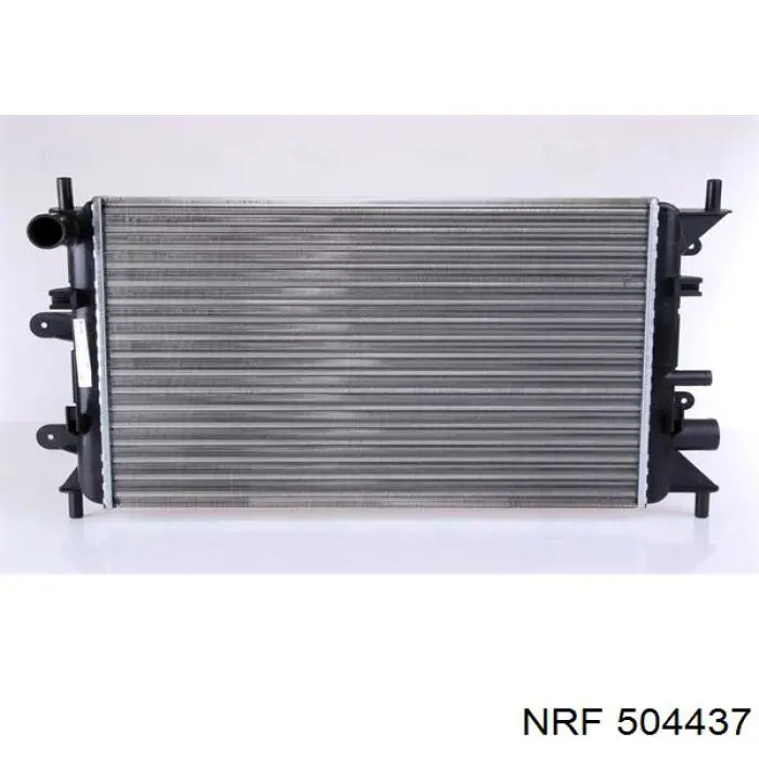 504437 NRF Радіатор охолодження двигуна