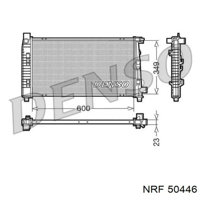 Радіатор D7M079TT Thermotec