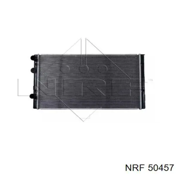 50457 NRF радіатор охолодження двигуна