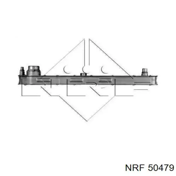 Радіатор основний NRF 50479 ціна, від 224.28 USD