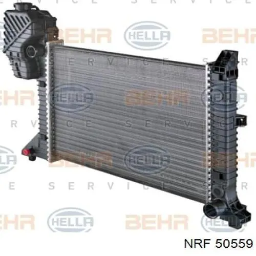 Купити 50559 NRF Радіатор двигуна