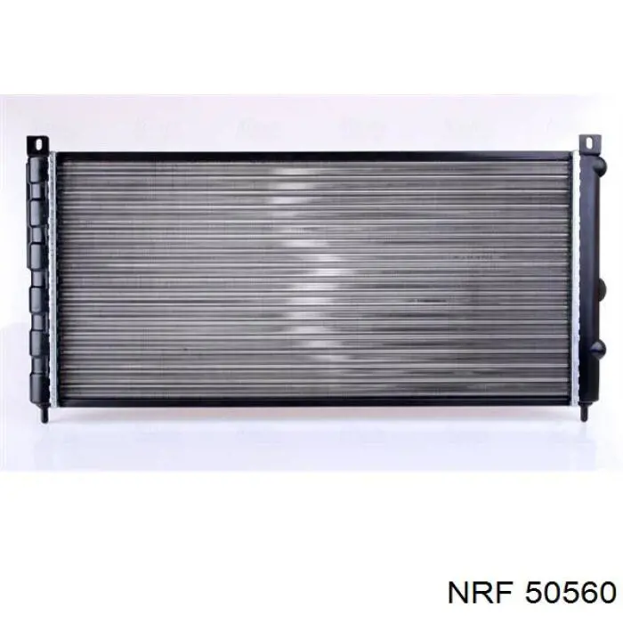 50560 NRF Радіатор охолодження двигуна