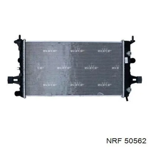 50562 NRF радіатор охолодження двигуна