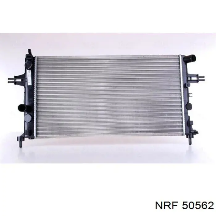 50562 NRF Радіатор охолодження двигуна