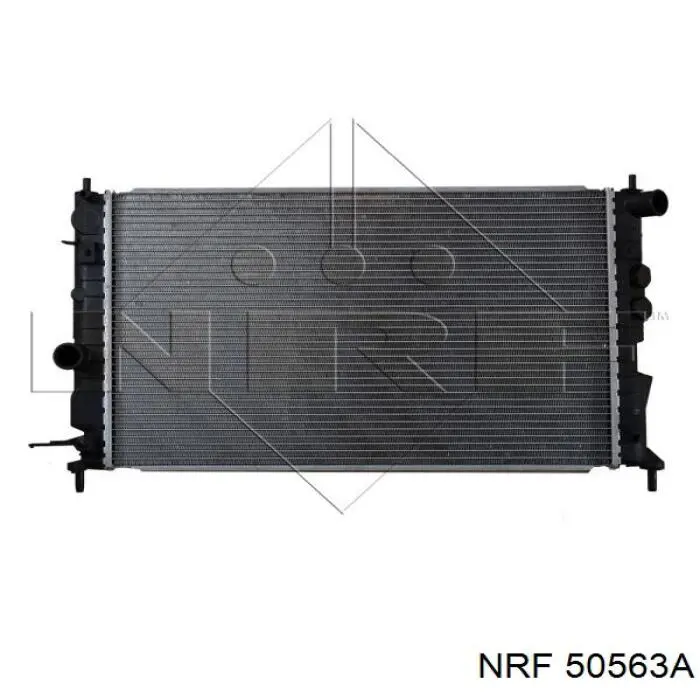 50563A NRF радіатор охолодження двигуна