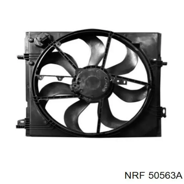 Купити 50563A NRF Радіатор двигуна