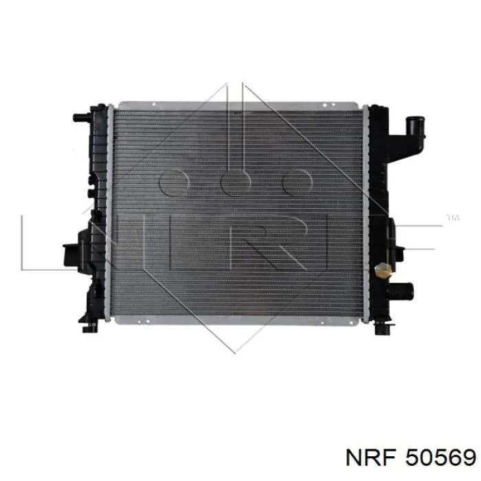 Купити 7701045211 Renault (RVI) Радіатор двигуна