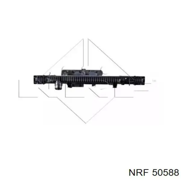 Купити 50588 NRF Радіатор двигуна