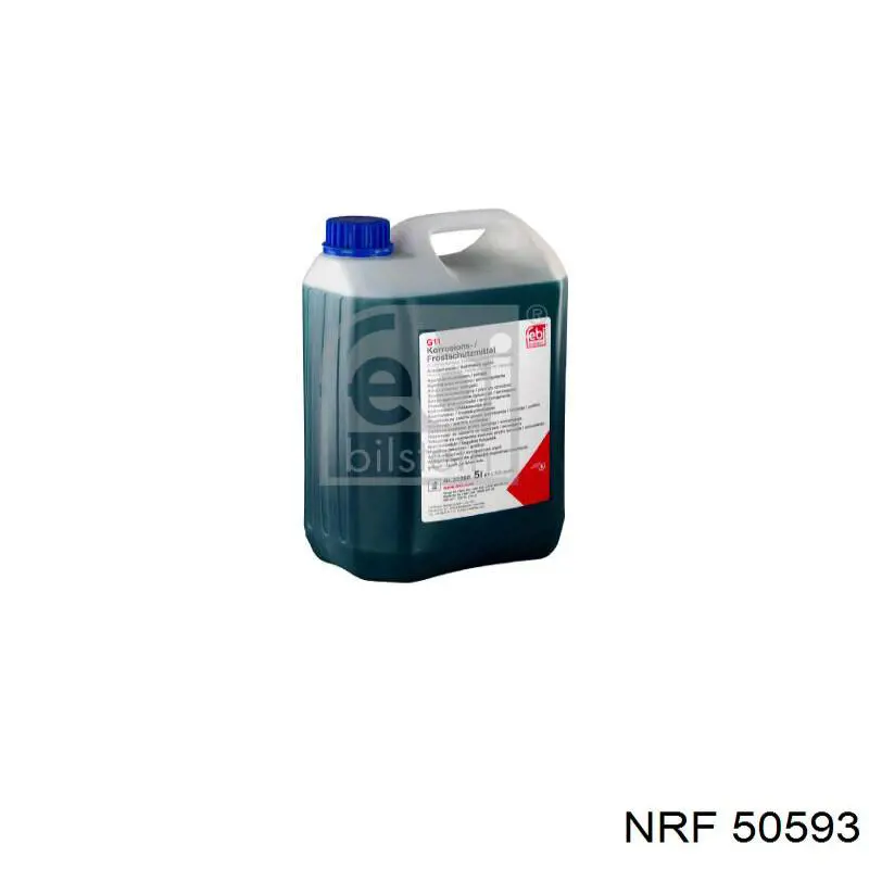 50593 NRF Радіатор охолодження двигуна
