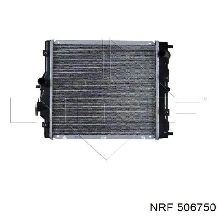 Радіатор основний NRF 506750 ціна, від 52.57 USD