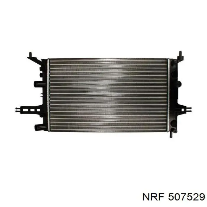 507529 NRF радіатор охолодження двигуна