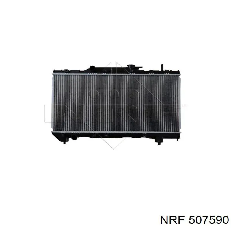 507590 NRF радіатор охолодження двигуна