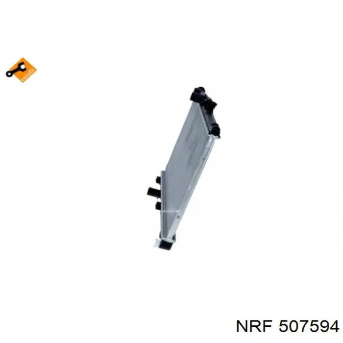 507594 NRF радіатор охолодження двигуна
