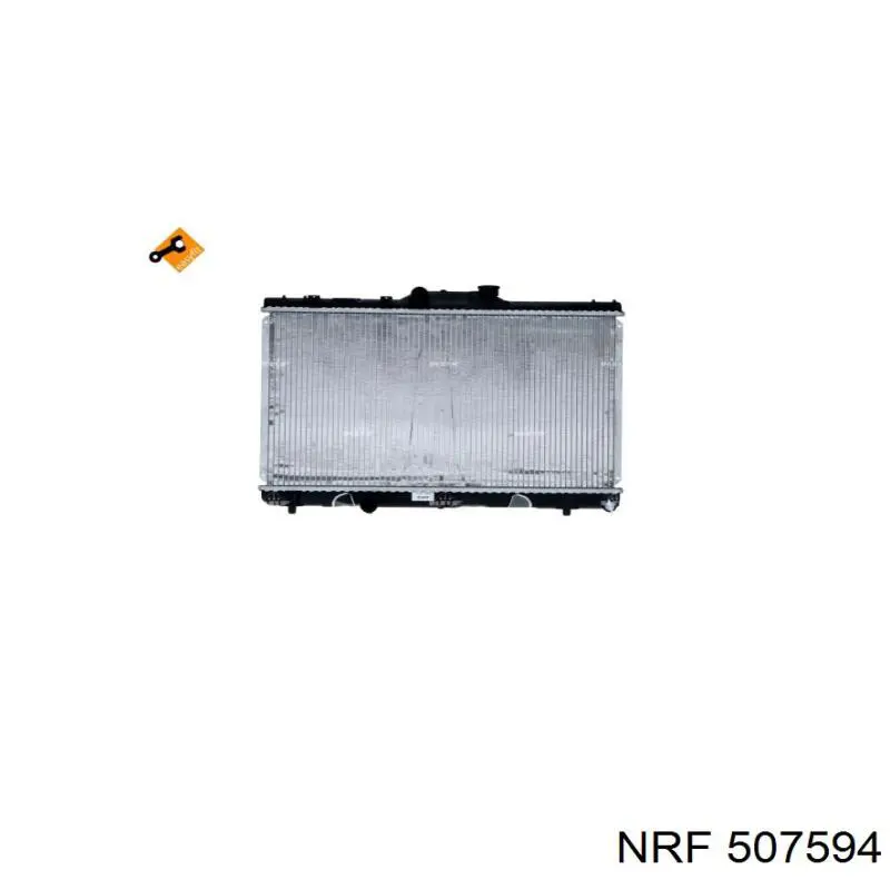 Купити 507594 NRF Радіатор двигуна