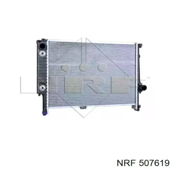 507619 NRF радіатор охолодження двигуна