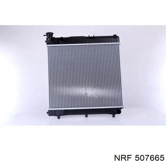 507665 NRF радіатор охолодження двигуна