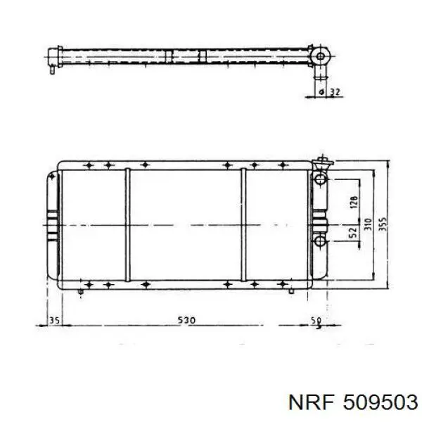 Радіатор 7700838133D Renault (RVI)