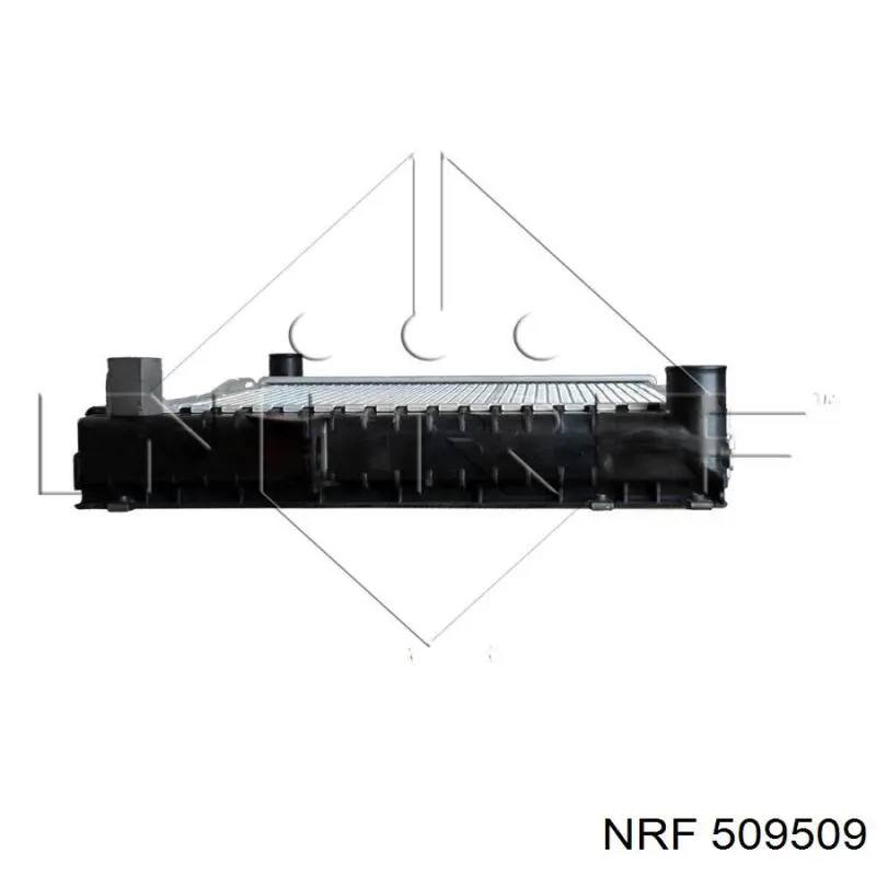 509509 NRF радіатор охолодження двигуна