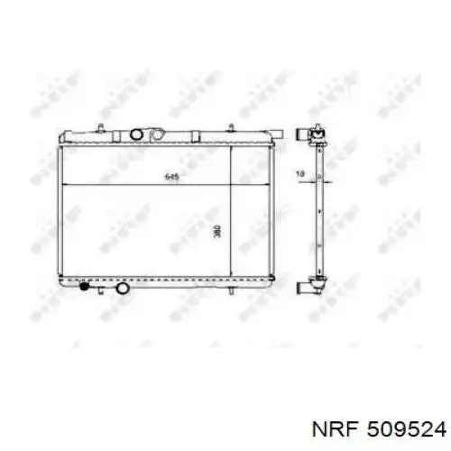 Радіатор основний Renault (RVI) 7700430784 ціна, від 46.76 USD