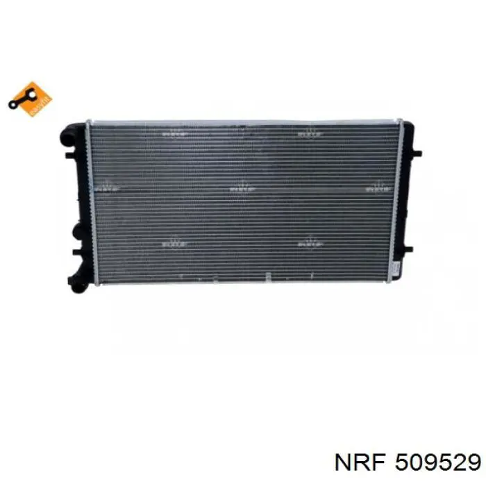 509529 NRF радіатор охолодження двигуна