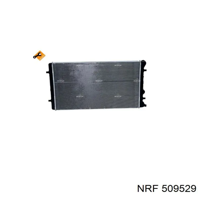 Радіатор основний NRF 509529 ціна, від 65.45 USD