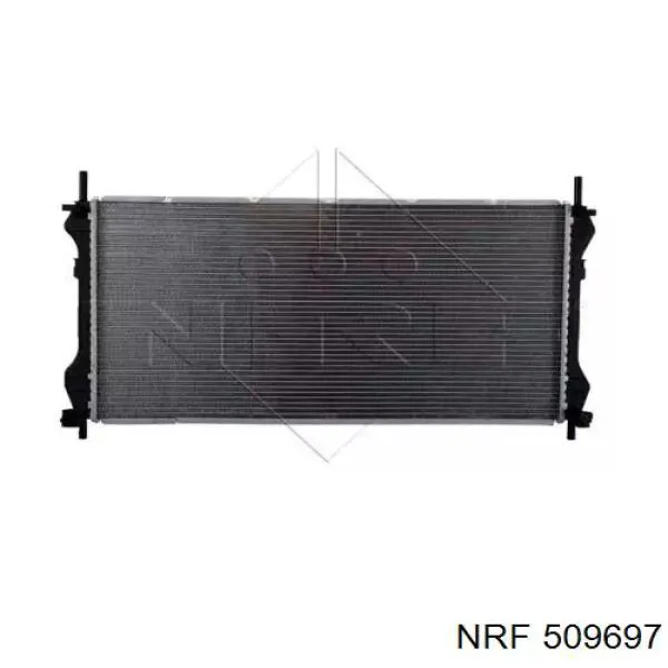 509697 NRF Радіатор охолодження двигуна