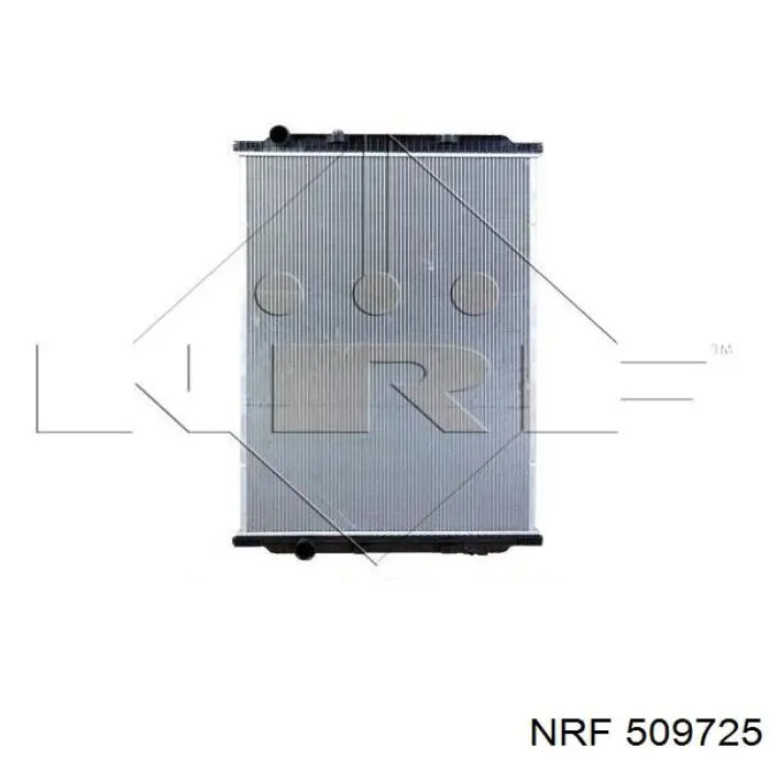 509725 NRF радіатор охолодження двигуна