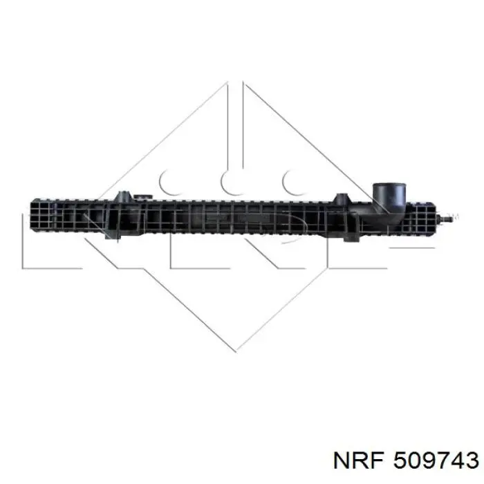 Радіатор 509743 NRF