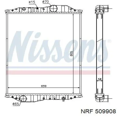 Радіатор основний MAN 81061016499 ціна, від 377.61 USD