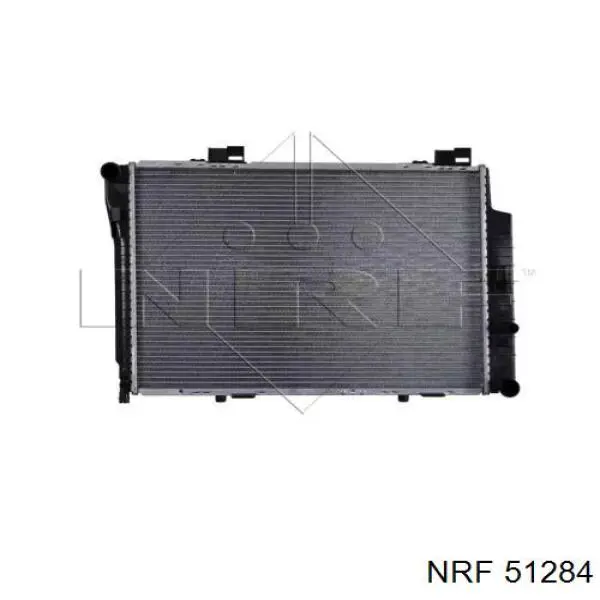 51284 NRF радіатор охолодження двигуна