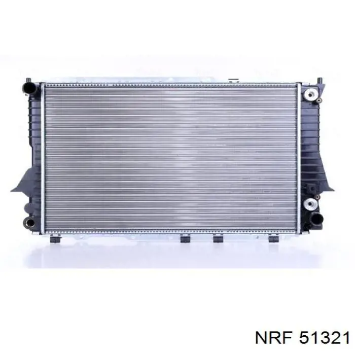 51321 NRF радіатор охолодження двигуна