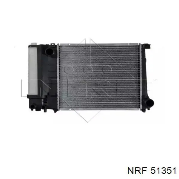 51351 NRF радіатор охолодження двигуна