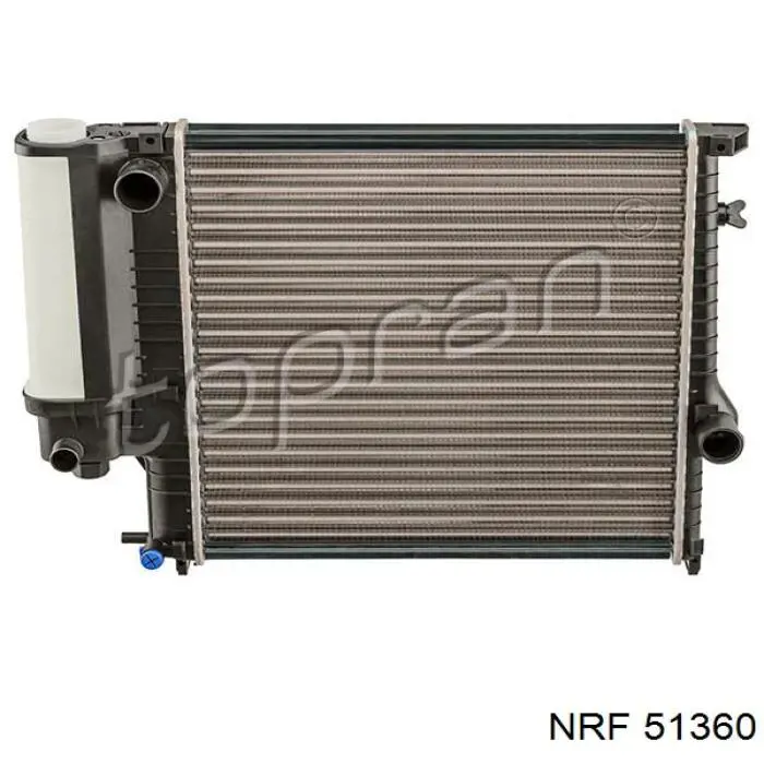 51360 NRF радіатор охолодження двигуна