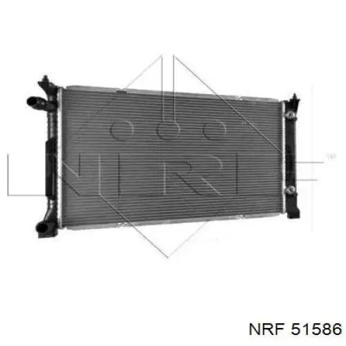 Радіатор основний NRF 51586 ціна, від 172.58 USD