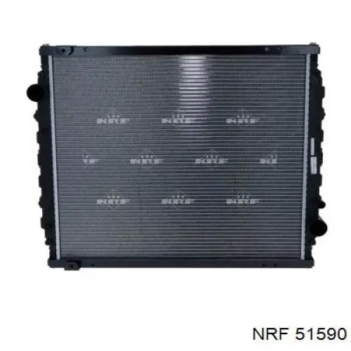 51590 NRF Радіатор охолодження двигуна